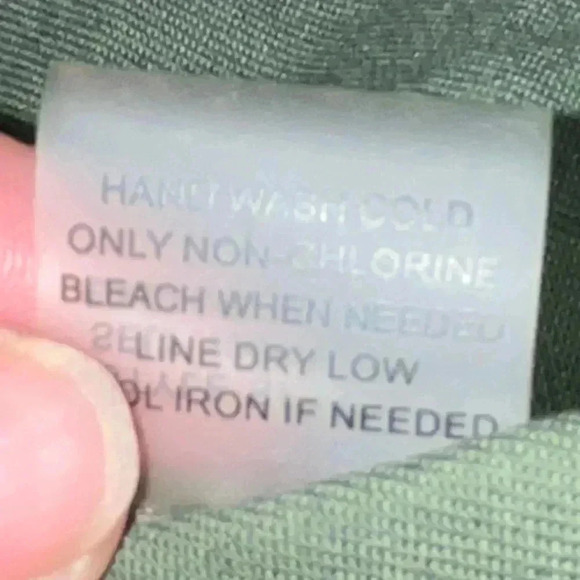 Market & Spruce Olive Sleeveless Vest with pockets and crochet lace deta… - Picture 4 of 12